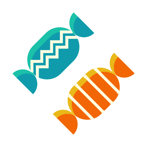 Candy, hard candy, sweets, wrapper icon